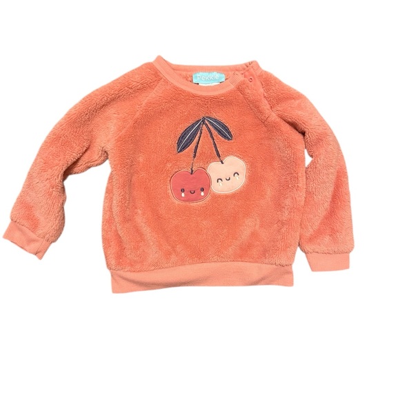 Charming Kids Fleece Set in Peach - Picture 3 of 8